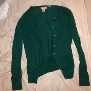 Green Cardigan